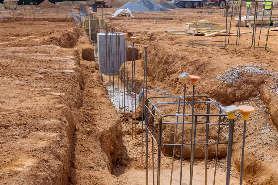 Pre Construction Pier Installation