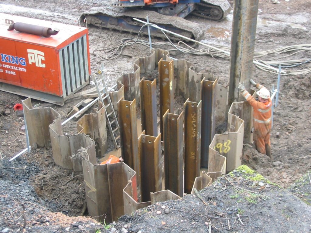 Pressed Steel Pilings