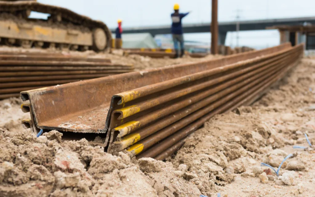 Pressed Steel Pilings